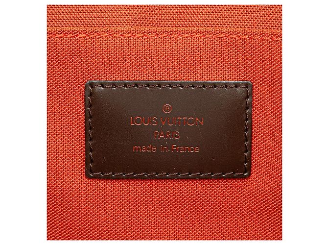 Louis Vuitton Damier Clifton Tote N51149 Marrone - vista 8