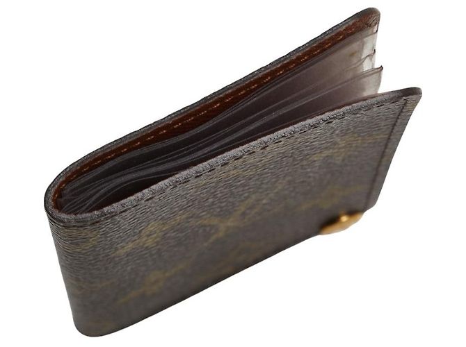 Louis Vuitton Porte-cartes M60937 Card Case Castaño - vista 5
