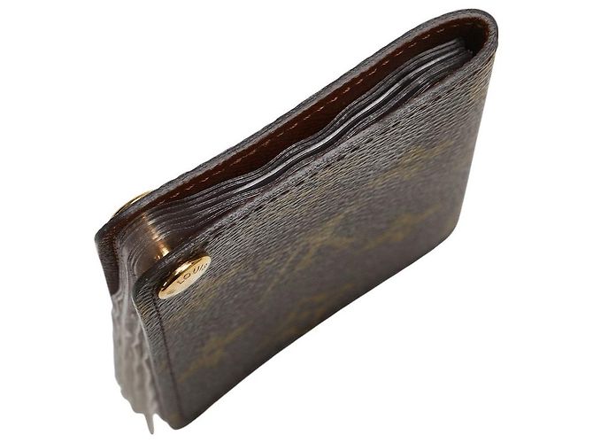 Louis Vuitton Porte-cartes M60937 Card Case Castaño - vista 6