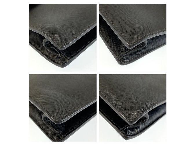 Bolsa de Mão Prada Saffiano Preto - vista 3