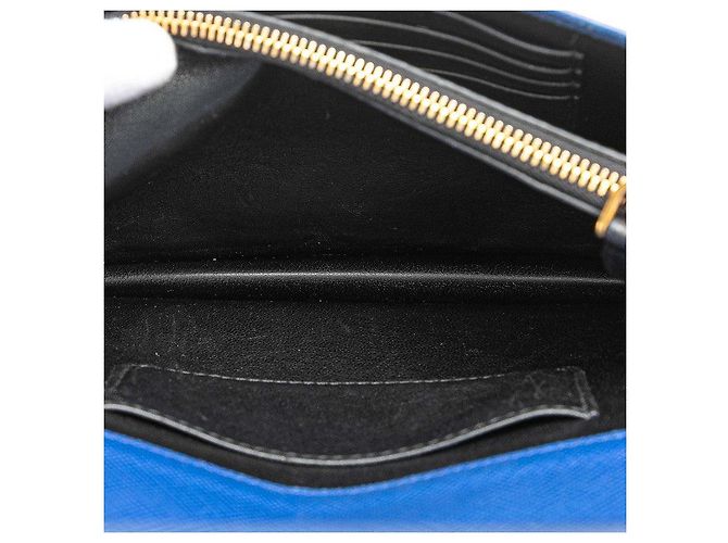 Cartera de Hombro con Cadena Prada Azul - vista 7