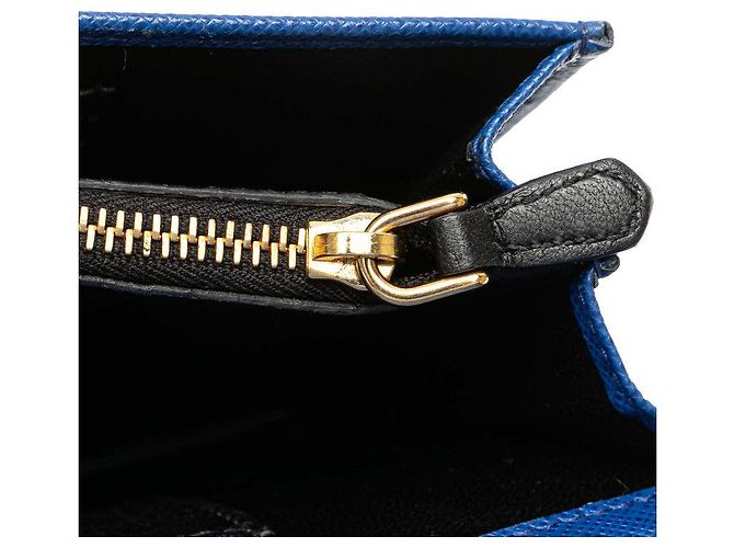 Cartera de Hombro con Cadena Prada Azul - vista 8