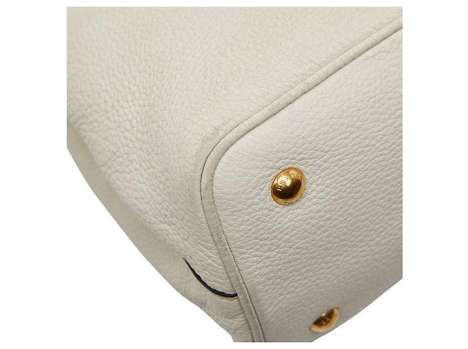 Prada 2WAY Schultertasche 1BA058 Weiß - Ansicht 6