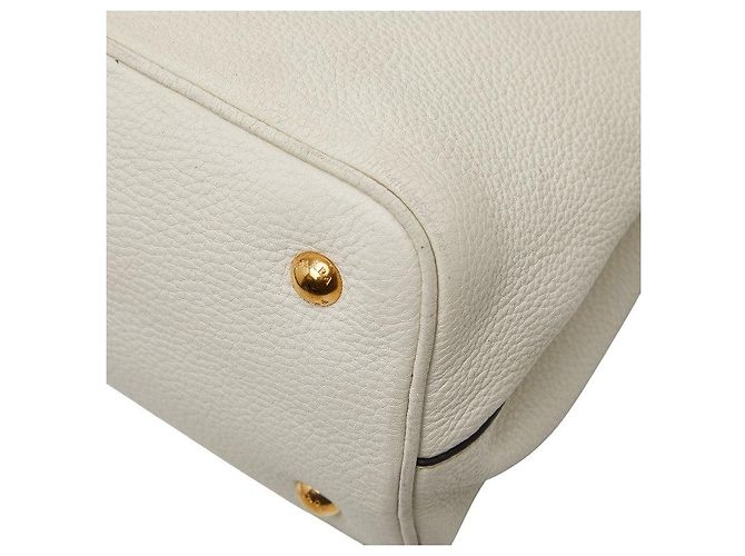 Prada 2WAY Schultertasche 1BA058 Weiß - Ansicht 7