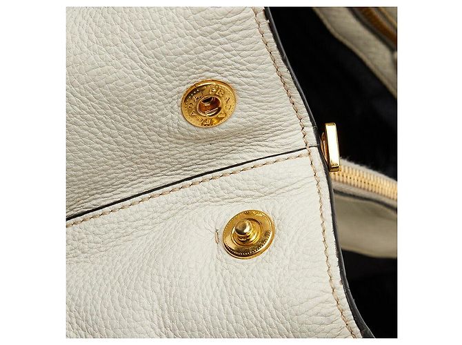 Prada 2WAY Schultertasche 1BA058 Weiß - Ansicht 8