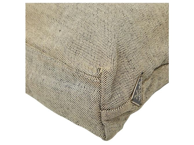 Borsa Tote Prada con logo Triangle Multicolore - vista 6