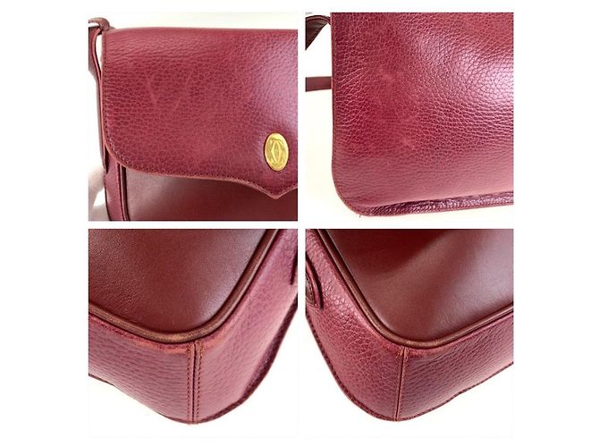 Borsa a tracolla Cartier Must Line Marrone - vista 5