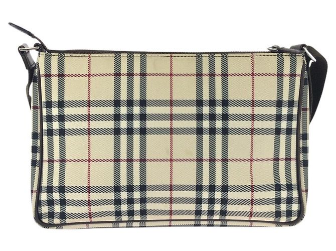 Borsa a tracolla Burberry Check Multicolore - vista 2