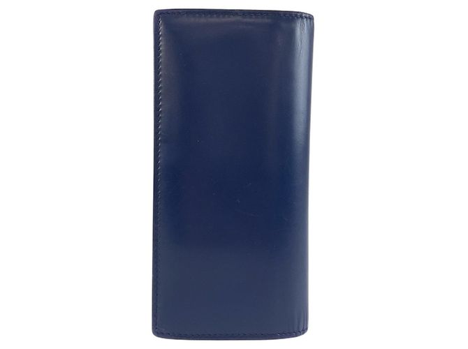 Portafoglio lungo Gucci 408813 Blu - vista 2