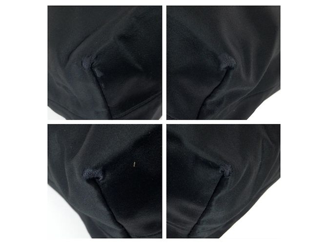 Tote Sacola Prada Triangle Logo Preto - vista 3