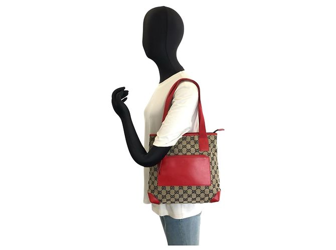 Bolso Tote Gucci GG Canvas Multicolor - vista 7