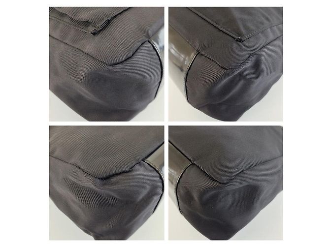 Borsa a tracolla Gucci Bamboo Nero - vista 4