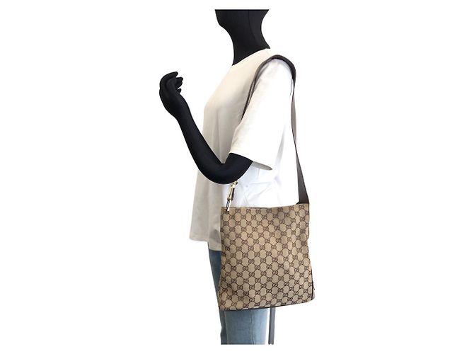 Gucci GG Canvas Schultertasche Mehrfarben - Ansicht 6