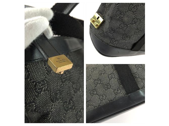 Gucci GG Canvas Tote Bag Schwarz - Ansicht 5
