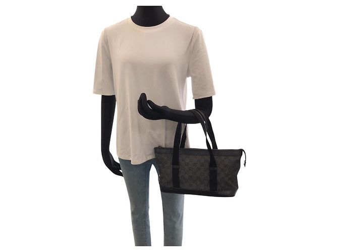 Gucci GG Canvas Tote Bag Schwarz - Ansicht 7