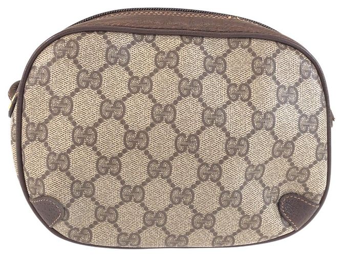 Gucci Sherry Line Schultertasche Braun Beige - Ansicht 2