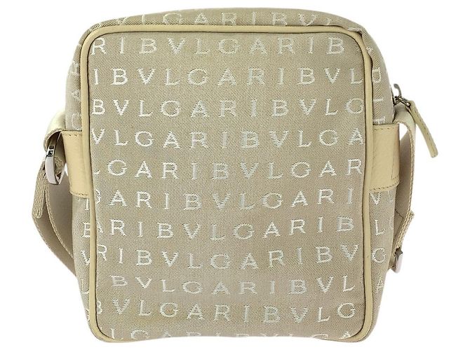 Bulgari Borsa a tracolla Bvlgari Logo Mania Marrone Beige - vista 2