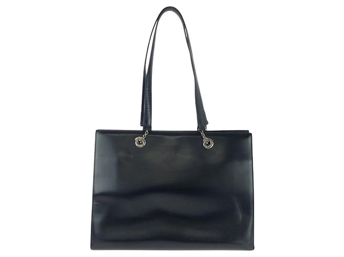 Borsa Tote Cartier Vintage Panthere Nero - vista 2