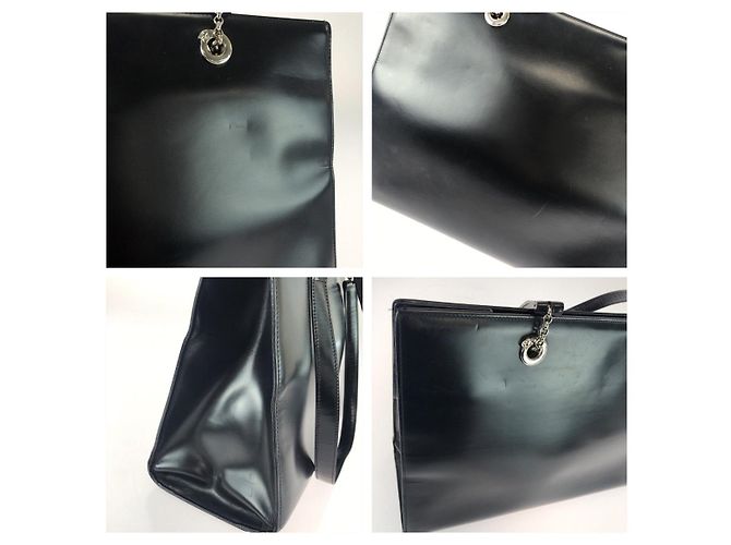 Borsa Tote Cartier Vintage Panthere Nero - vista 5