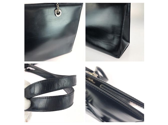 Borsa Tote Cartier Vintage Panthere Nero - vista 6