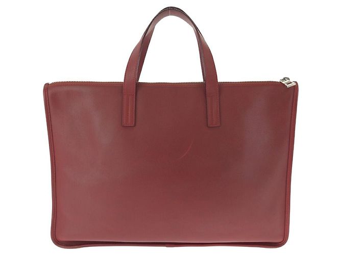 Valigetta Loewe Anagram Neutred Rosso - vista 2