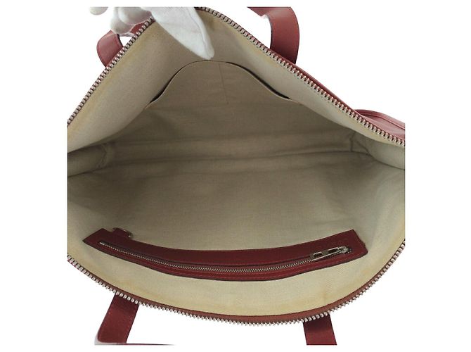 Valigetta Loewe Anagram Neutred Rosso - vista 9
