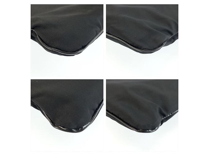 Saco Tote Prada Tessuto Preto - vista 4