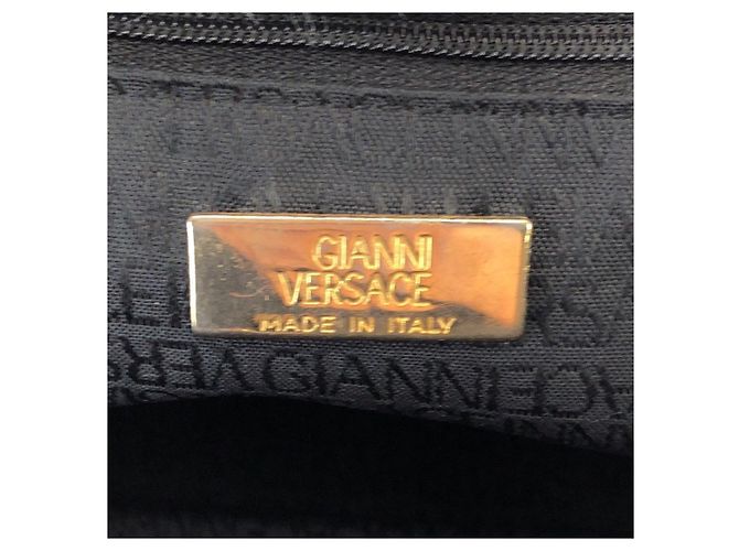 Borsa a tracolla Versace Medusa Blu - vista 4
