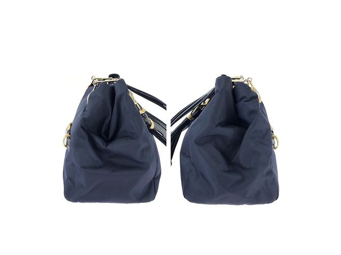 Borsa a tracolla Versace Medusa Blu - vista 8