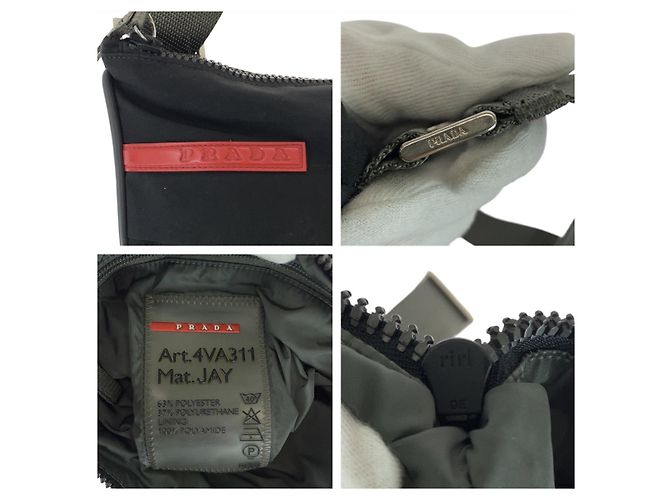 Sac à épaule Prada Sports Multicolore - vue 3
