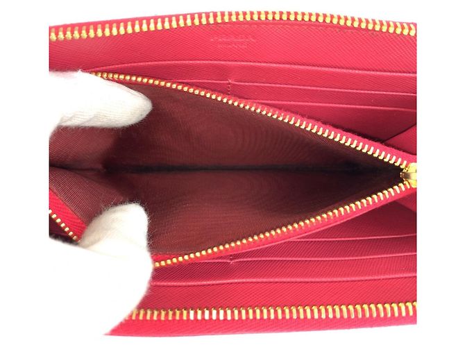 Portefeuille long Prada Saffiano Rose - vue 5