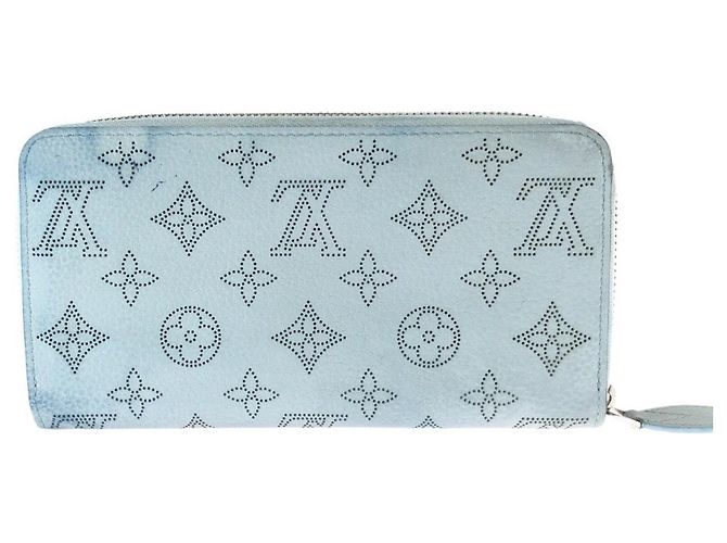 Portafoglio Zippy Louis Vuitton Monogram Mahina Blu - vista 2