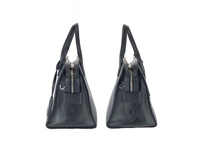 Prada Saffiano Triangle Logo Tote Black - view 8