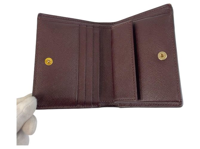 Portefeuille compact pliable Marni Multicolore - vue 4