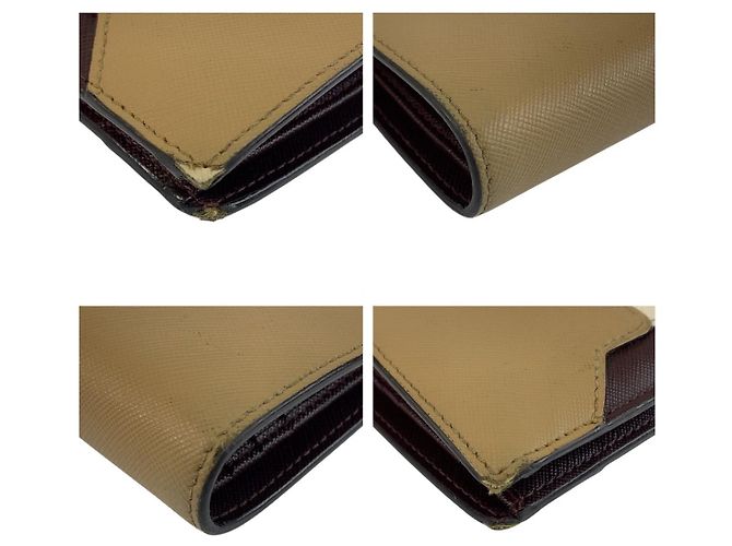 Portefeuille compact pliable Marni Multicolore - vue 8