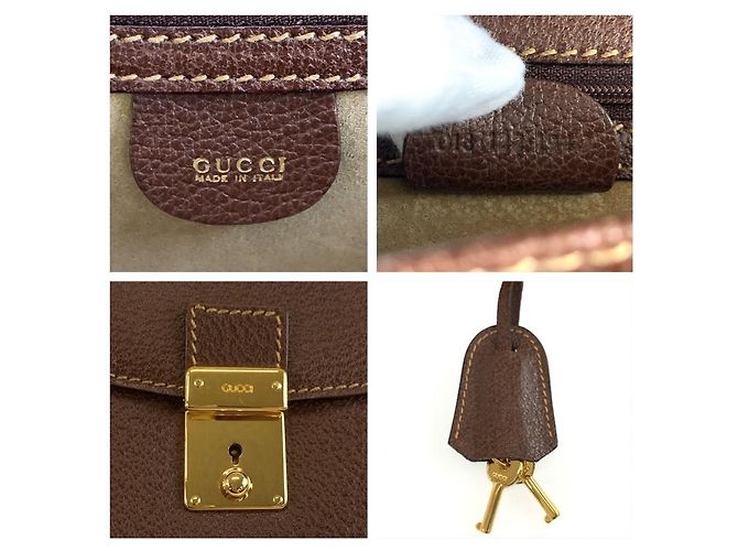 Pochette Gucci Marrone - vista 3