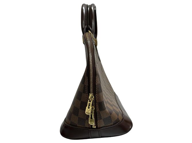Louis Vuitton Damier Alma Handtasche Braun - Ansicht 4