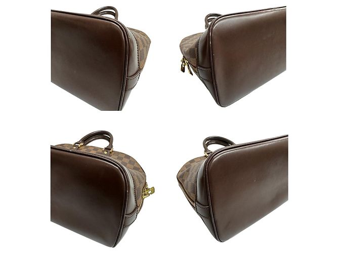 Louis Vuitton Damier Alma Handtasche Braun - Ansicht 7