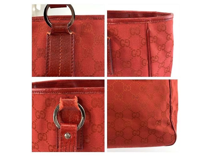 Gucci GG Canvas Tote Bag rot - Ansicht 6