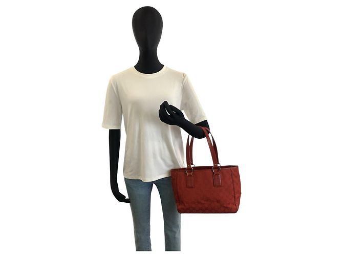 Gucci GG Canvas Tote Bag rot - Ansicht 7