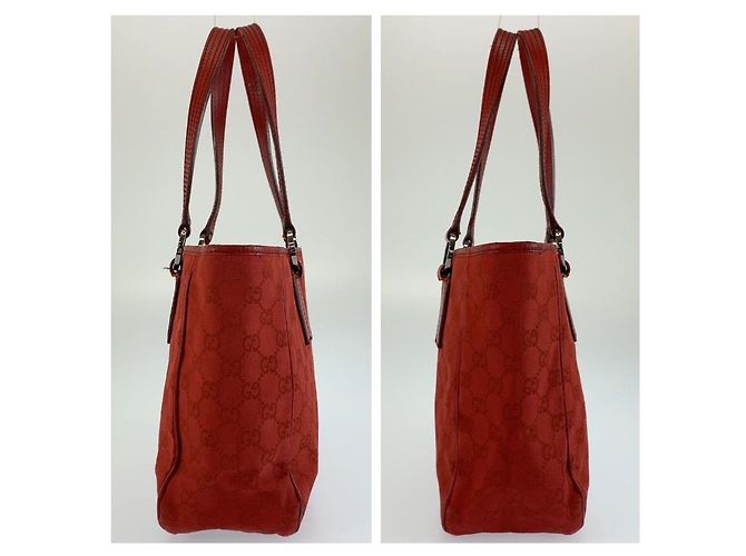 Gucci GG Canvas Tote Bag rot - Ansicht 8