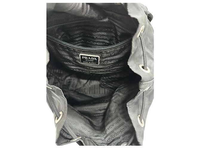 Mochila Prada de nylon preto - vista 5