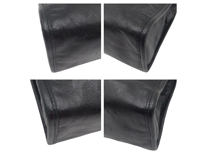 Borsa a pochette Gucci Interlocking Nero - vista 4
