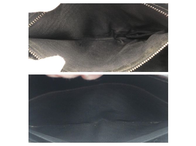 Borsa a pochette Gucci Interlocking Nero - vista 8