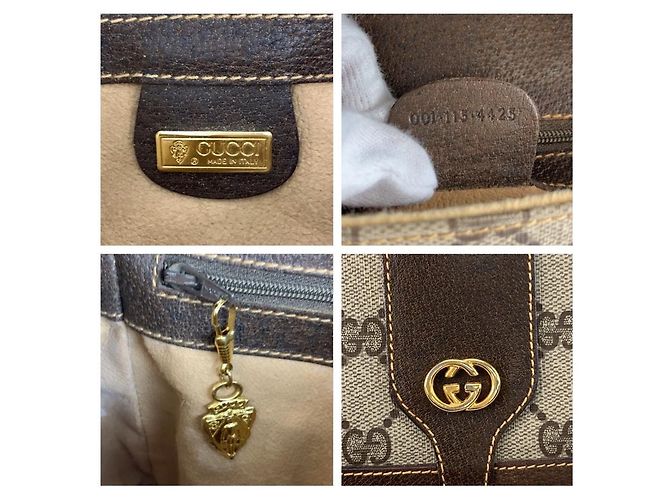 Borsa a tracolla Gucci GG Supreme Multicolore - vista 3