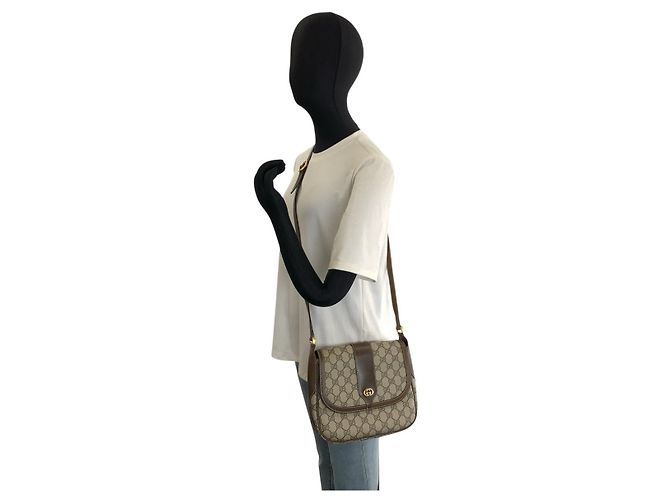 Borsa a tracolla Gucci GG Supreme Multicolore - vista 6