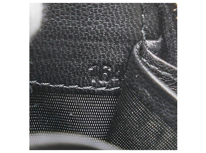 Prada Langbörse mit Dreiecks-Logo-Plakette Schwarz - Ansicht 8