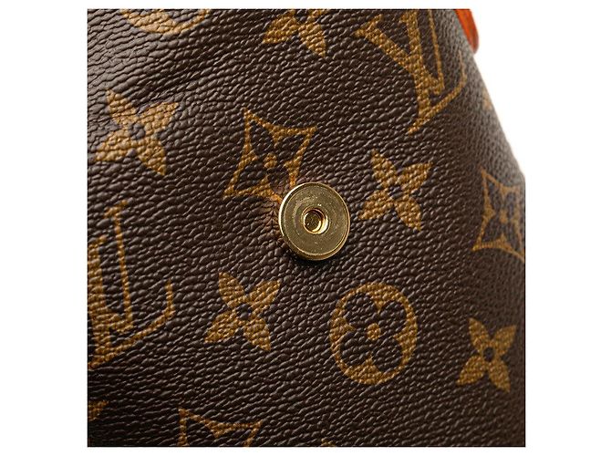 Bolsa Fold Me Monogram Louis Vuitton Marrom - vista 6