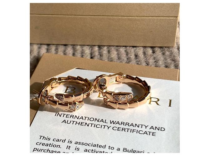 Serpenti Orecchini Bulgari D'oro - vista 8