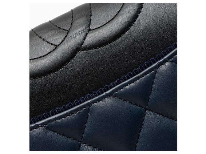 Gabrielle Borsa Chanel Ballerine Medium Flap in pelle di agnello Nero - vista 10